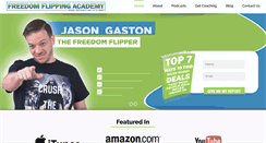 Desktop Screenshot of freedomflippingacademy.com